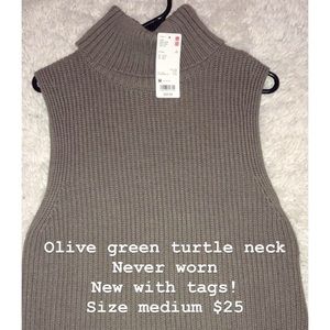 Never worn turtle neck sweater